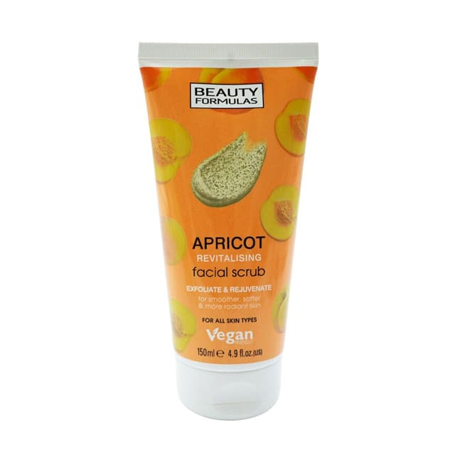 Beauty Formulas Apricot Revitalising Facial Scrub