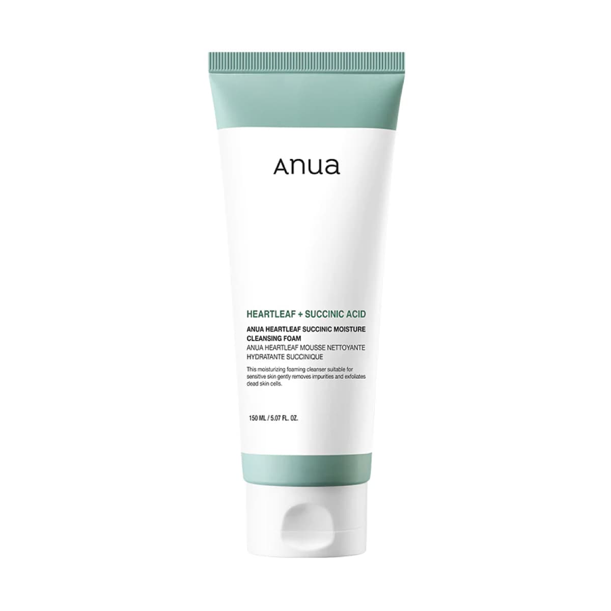 Anua Heartleaf Succinic Moisture Cleansing Foam
