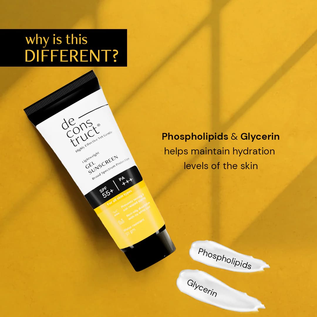 Deconstruct Gel Sunscreen SPF 55+ PA+++