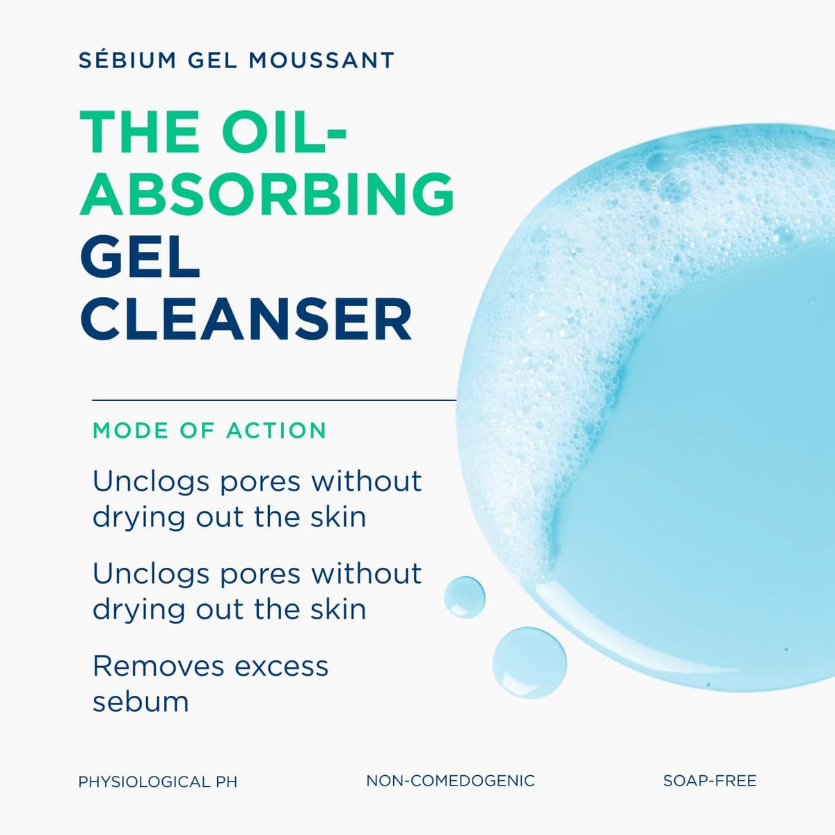 Bioderma Sebium Purifying Cleansing Foaming Gel