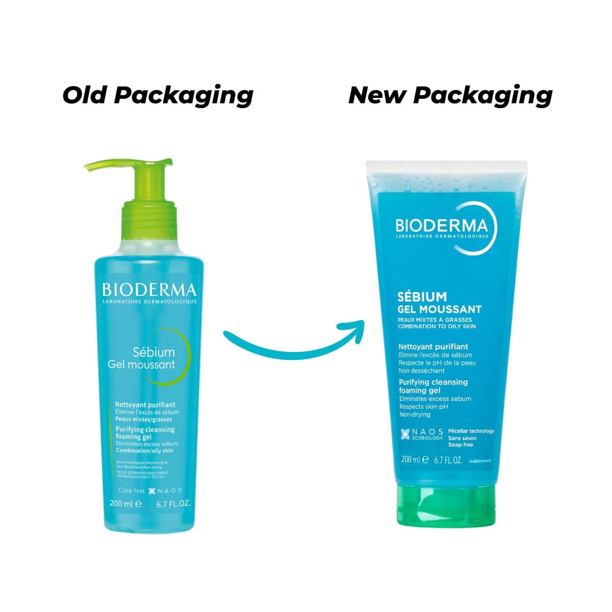 Bioderma Sebium Purifying Cleansing Foaming Gel