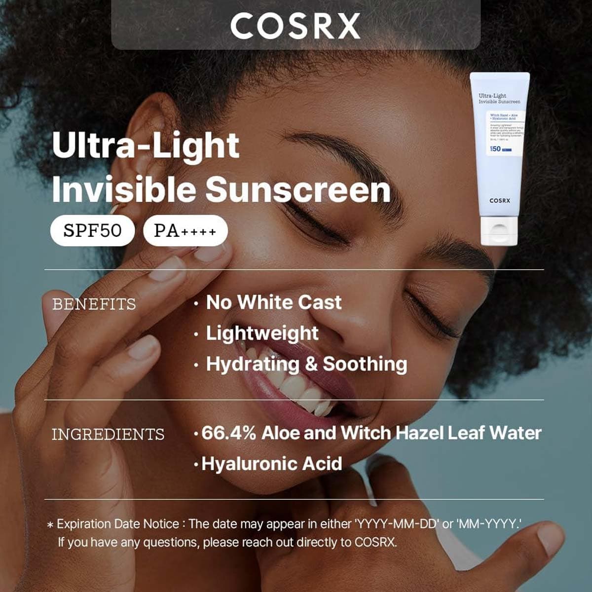 Cosrx Ultra-Light Invisible Sunscreen