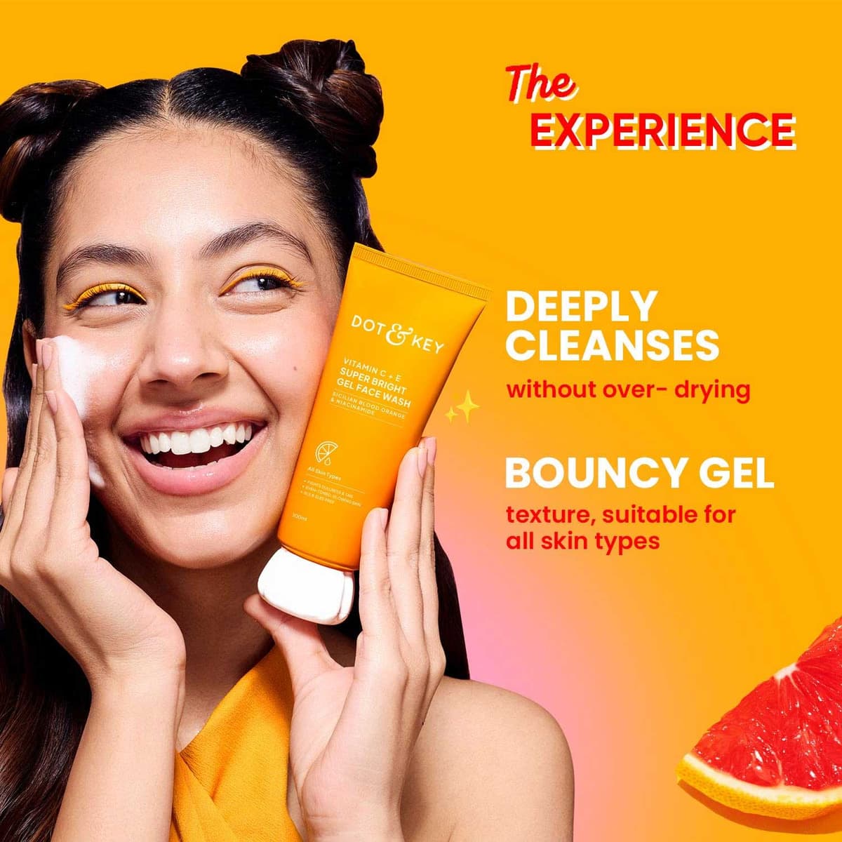 Dot & Key Vitamin C+E Super Bright Gel Face Wash