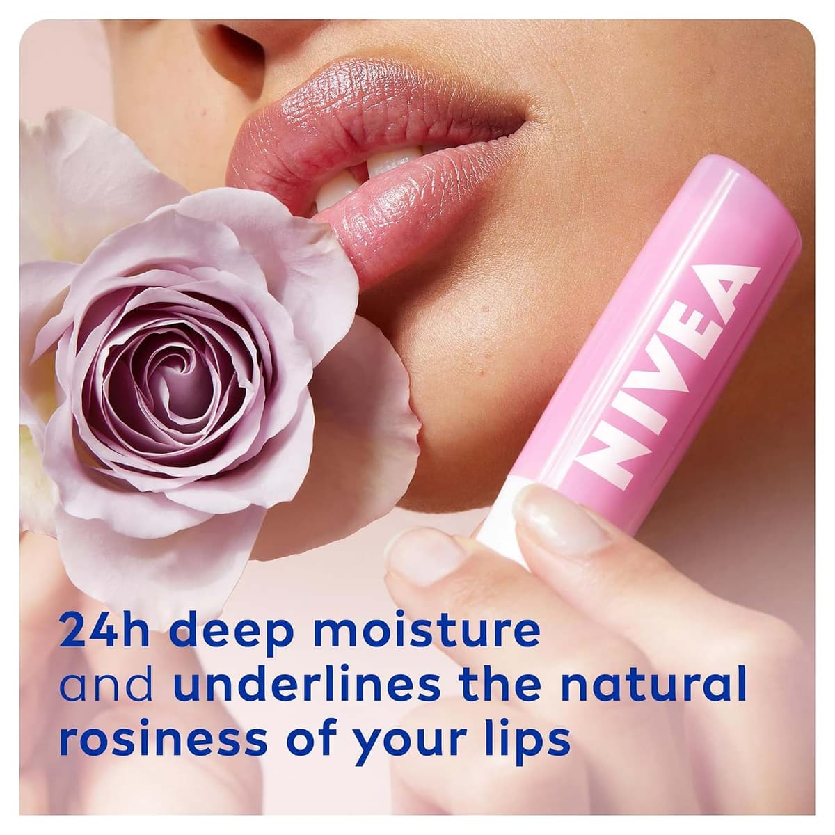 Nivea Soft Rose Caring Lip Balm
