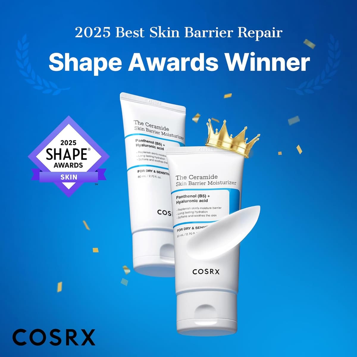 Cosrx The Ceramide Skin Barrier Moisturizer (For Dry & Sensitive Skin)