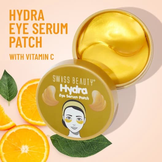 Swiss Beauty Hydra Eye Serum Patch with Vitamin C - 60pcs