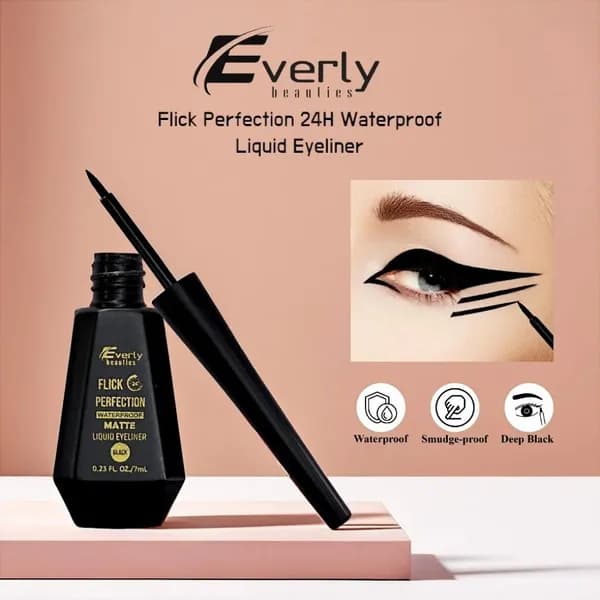 Everly Flick Perfection Waterproof Matte Liquid Eyeliner