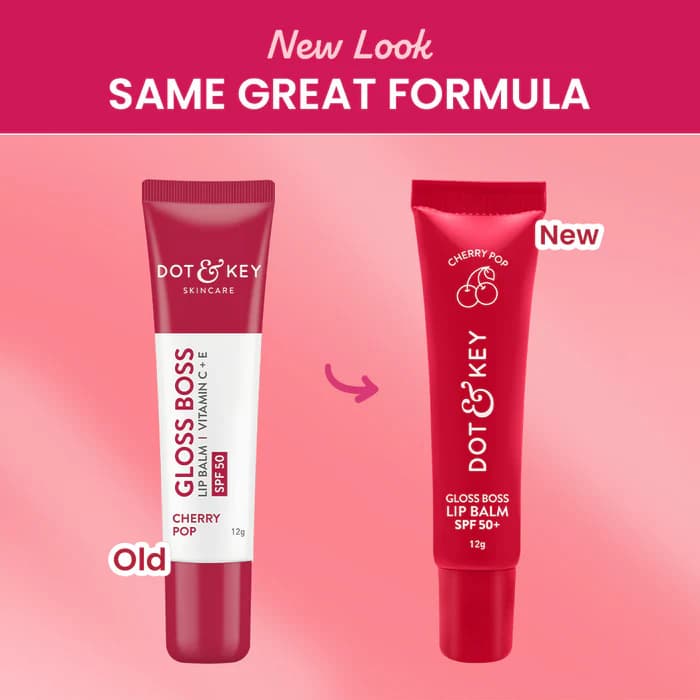 Dot & Key Gloss Boss Lip Balm (Cherry Pop)