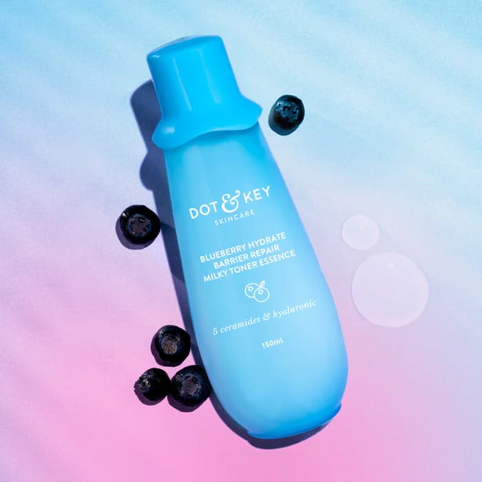 Dot & Key Blueberry Hydrate Barrier Repair Milky Toner Essence