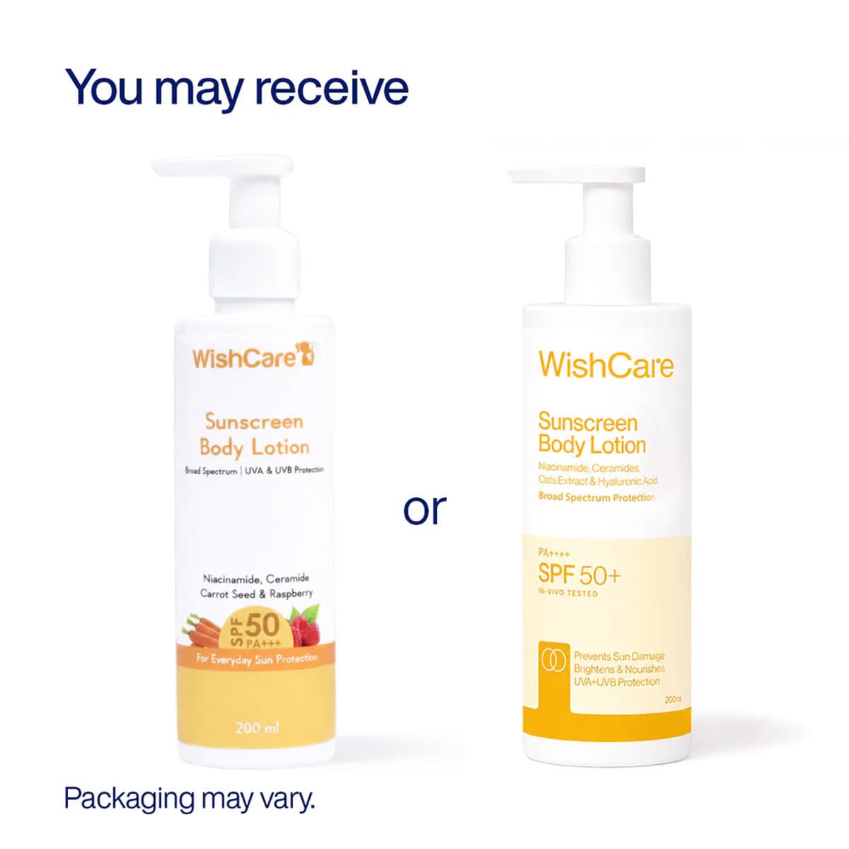 Wishcare Sunscreen Body Lotion