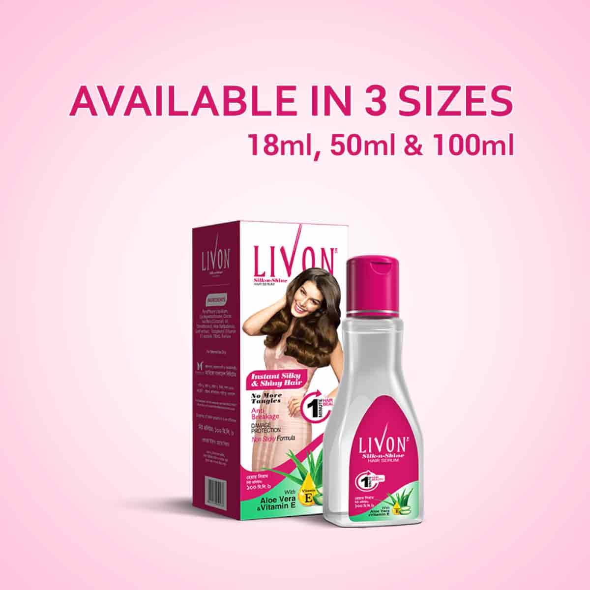 Livon Silk & Shine Hair Serum