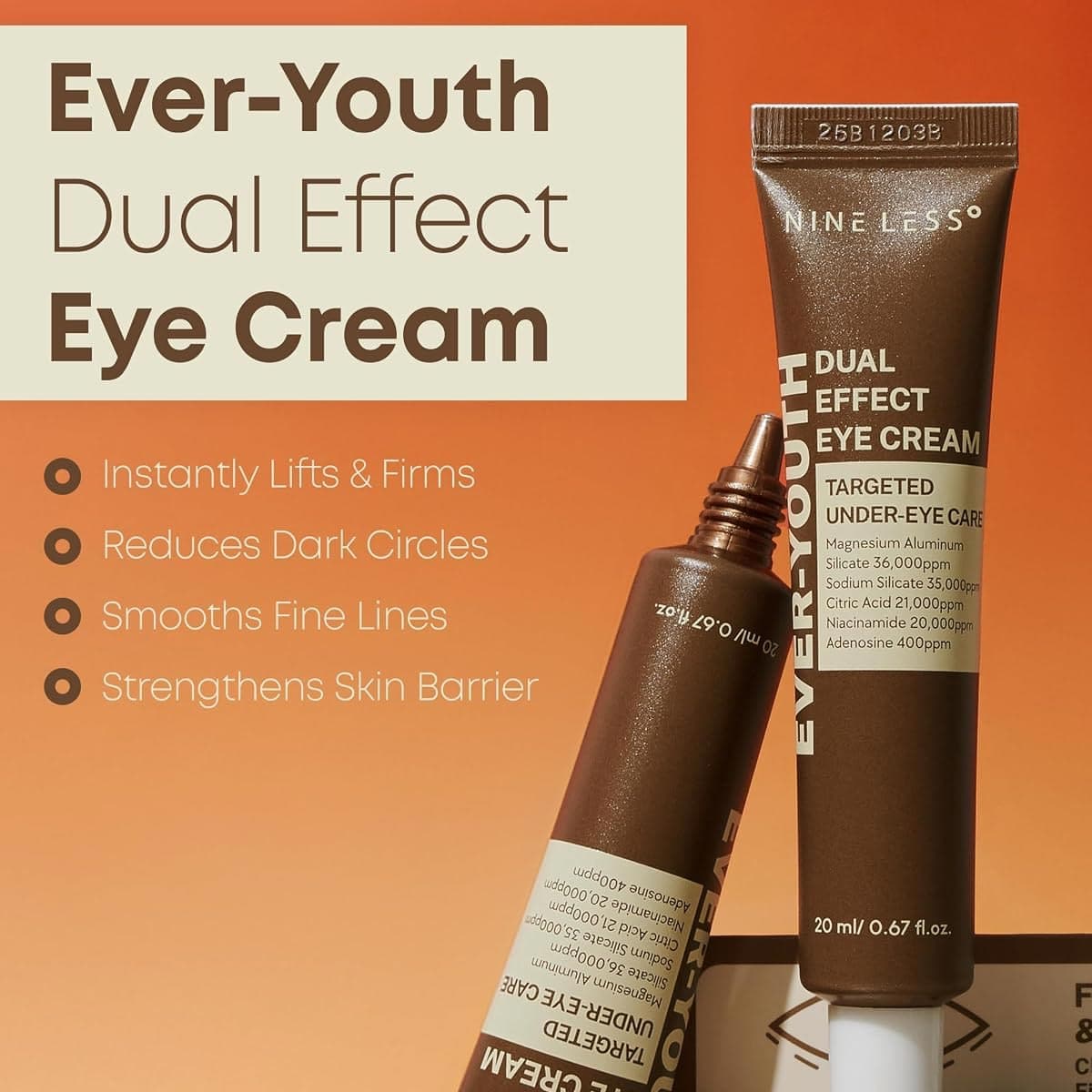 Nineless Ever-Youth Dual Effect Eye Cream