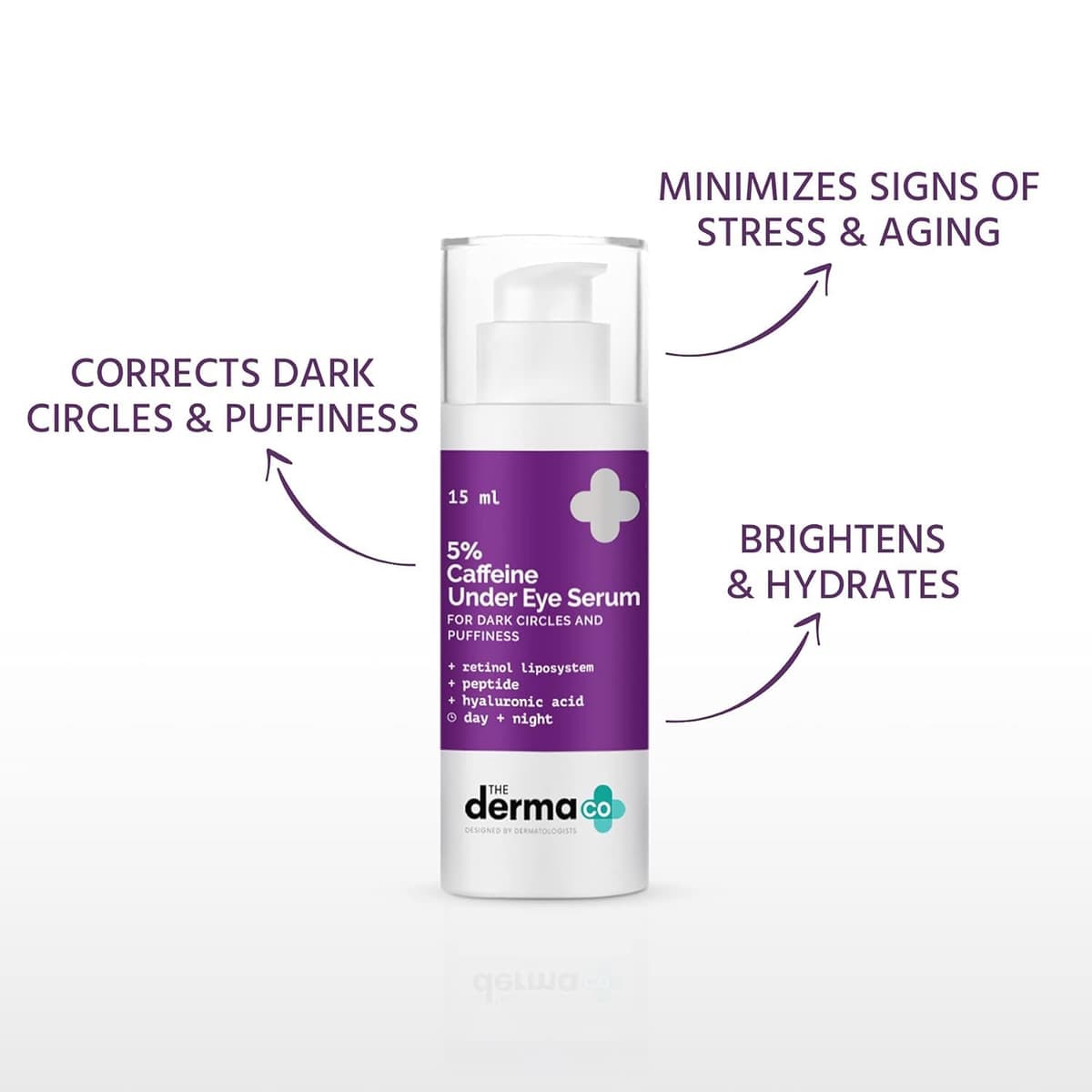 The Derma Co 5% Caffeine Under Eye Serum