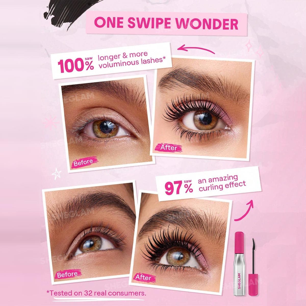 Sheglam Lashlighter Up & Out Mascara
