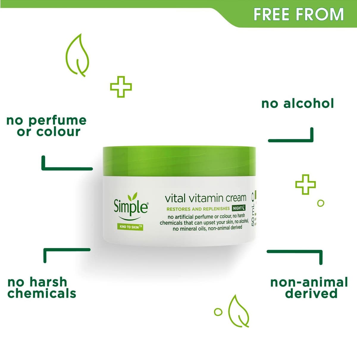 Simple Vital Vitamin Night Cream