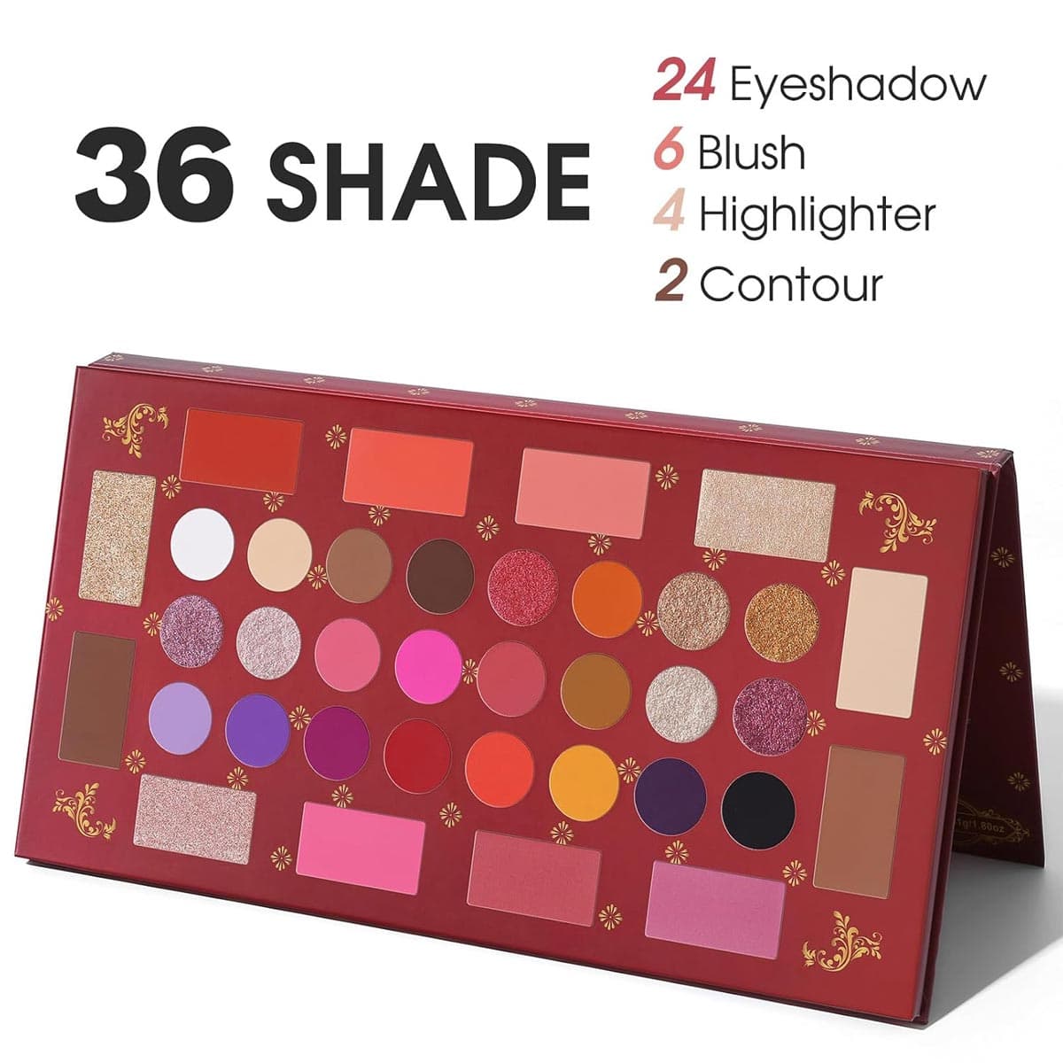 Ucanbe Wedding 36 Colors Eyeshadow Palette