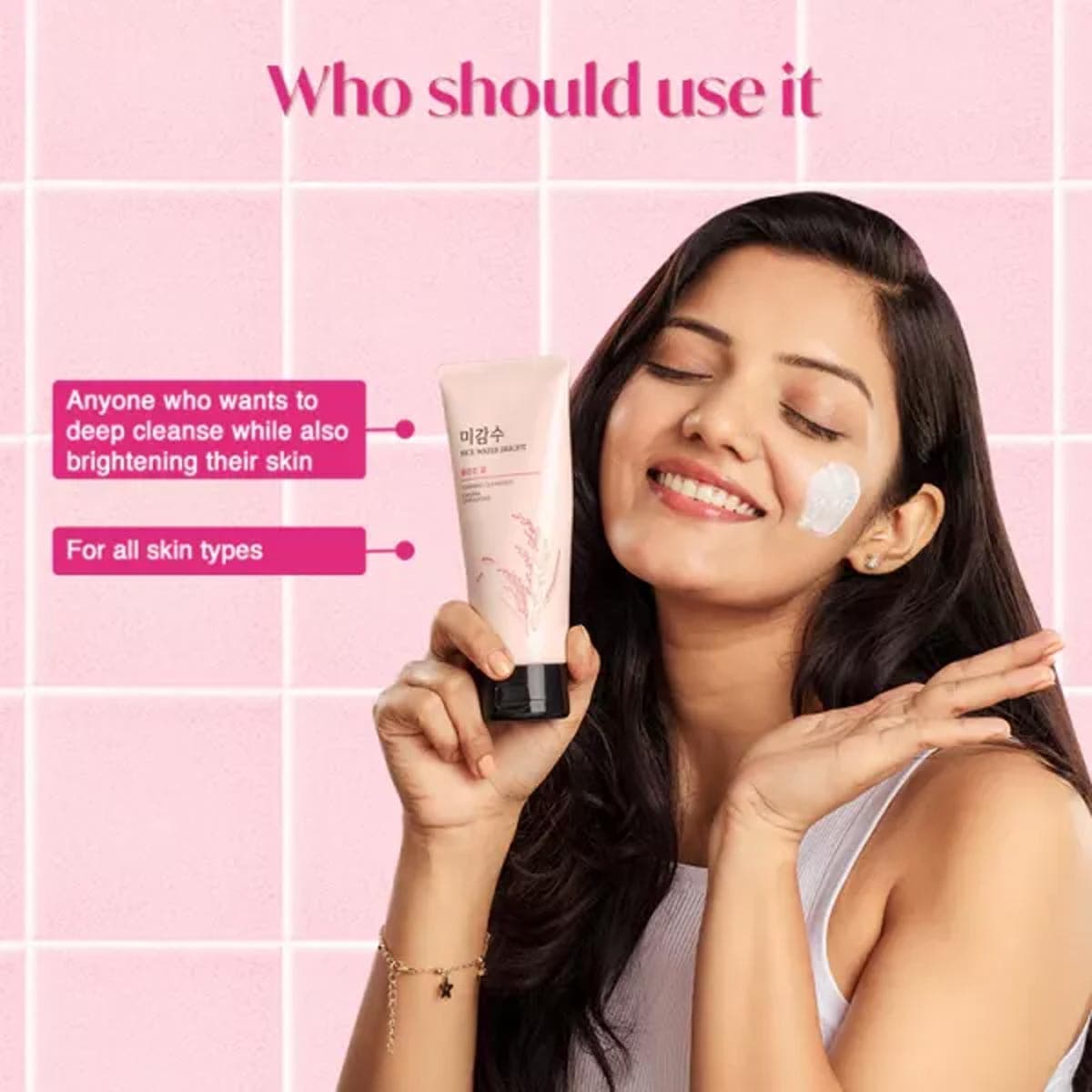 The Face Shop Rice Water Bright Foaming Cleanser