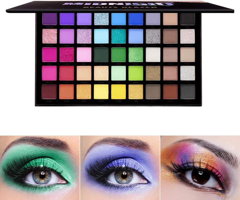 Beauty Glazed Midnight Galaxy Eyeshadow Palette