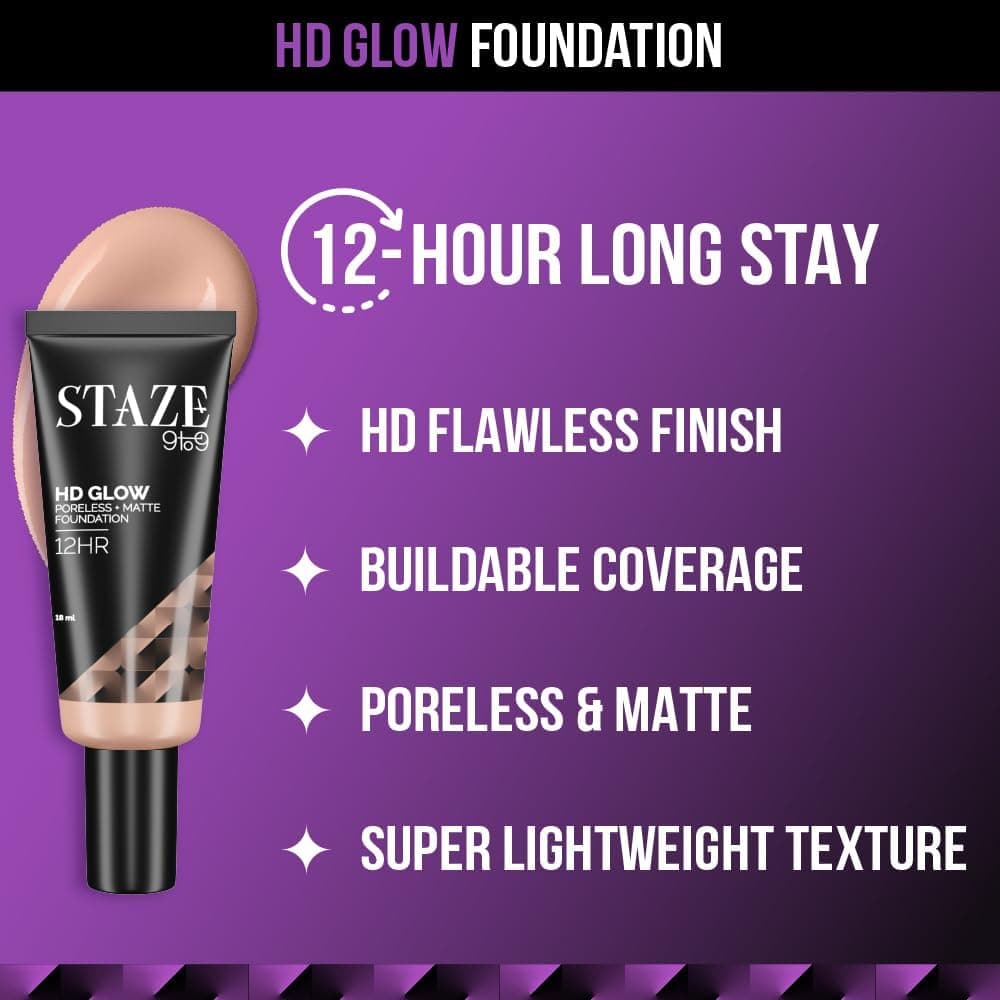 Staze 9to9 HD Glow Foundation