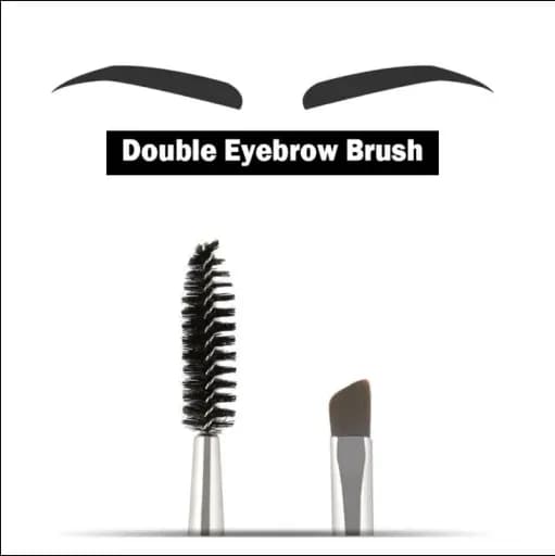 Maange Single Eyebrow Brush (Silver)