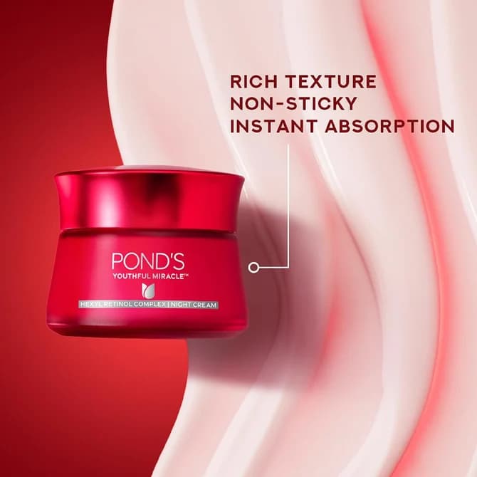 Ponds Youthful Miracle Night Cream