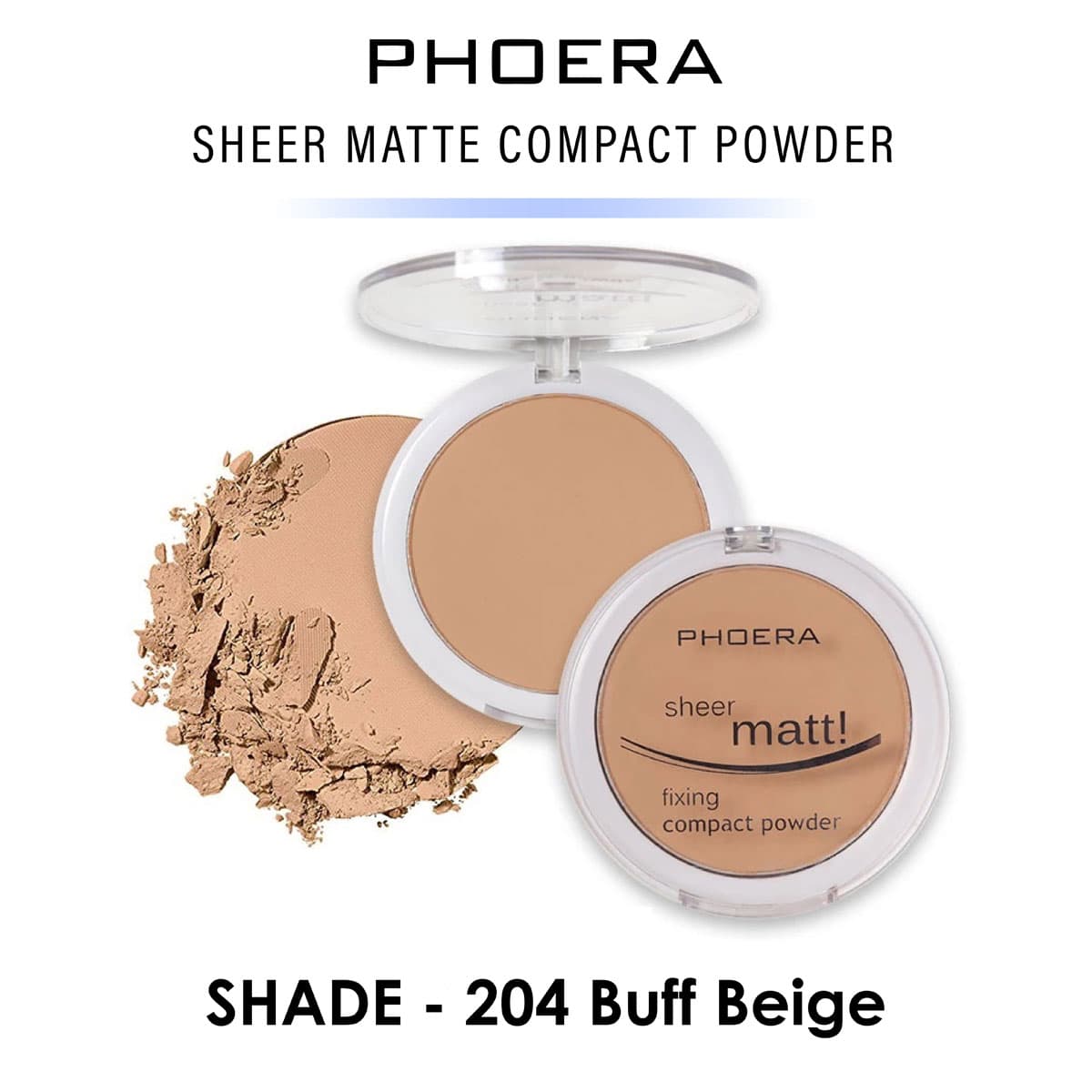 Phoera Sheer Matte Compact Powder