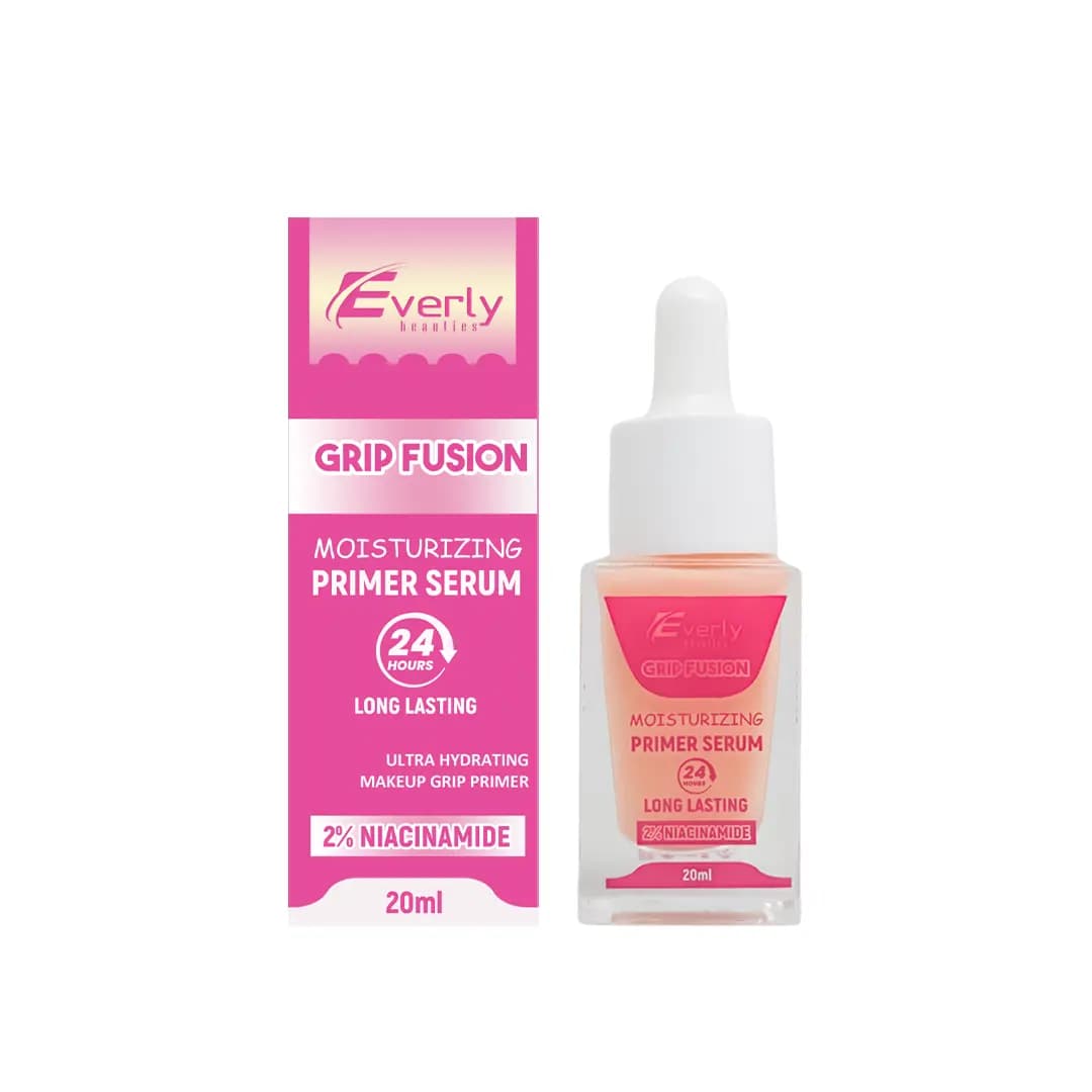 Everly Beauties Grip Fusion Moisturizing Primer Serum with 2% Niacinamide