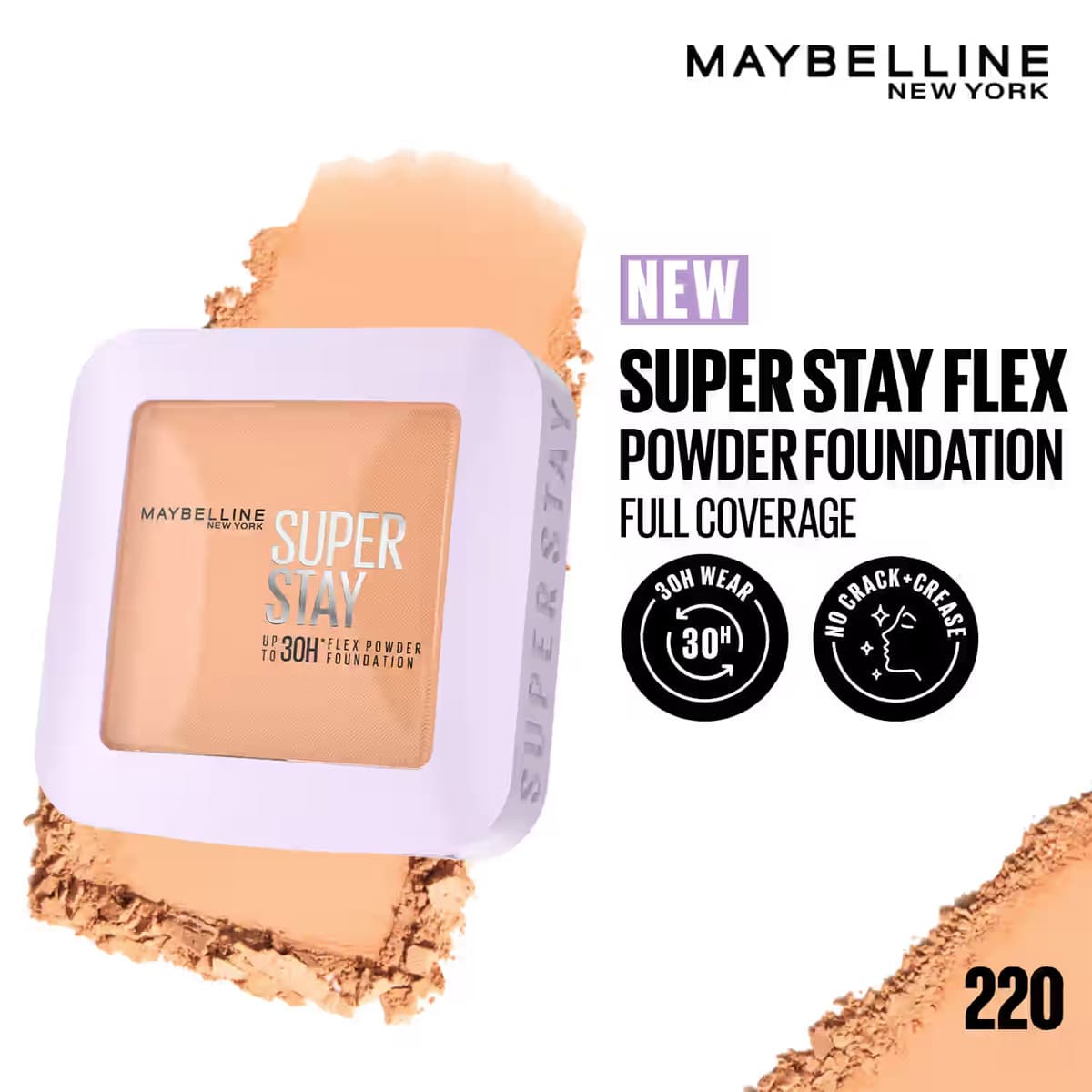 Maybelline Super Stay Flex Powder Foundation