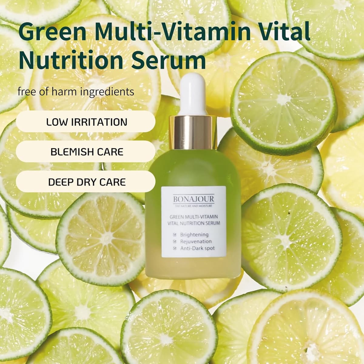 Bonajour Green Multi Vitamin Vital Nutrition Serum