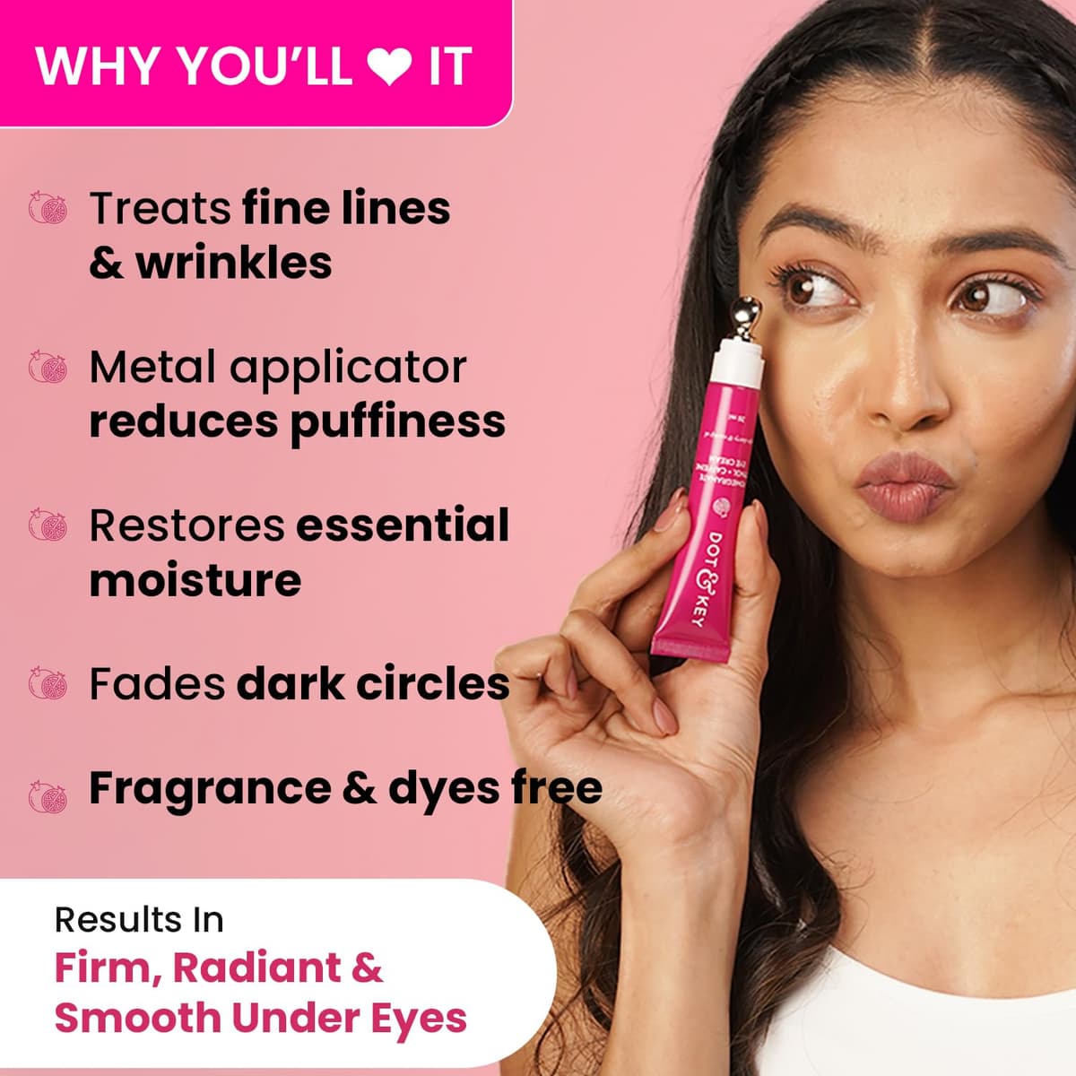 Dot & Key Pomegranate Youth Retinol+Caffeine Eye Cream