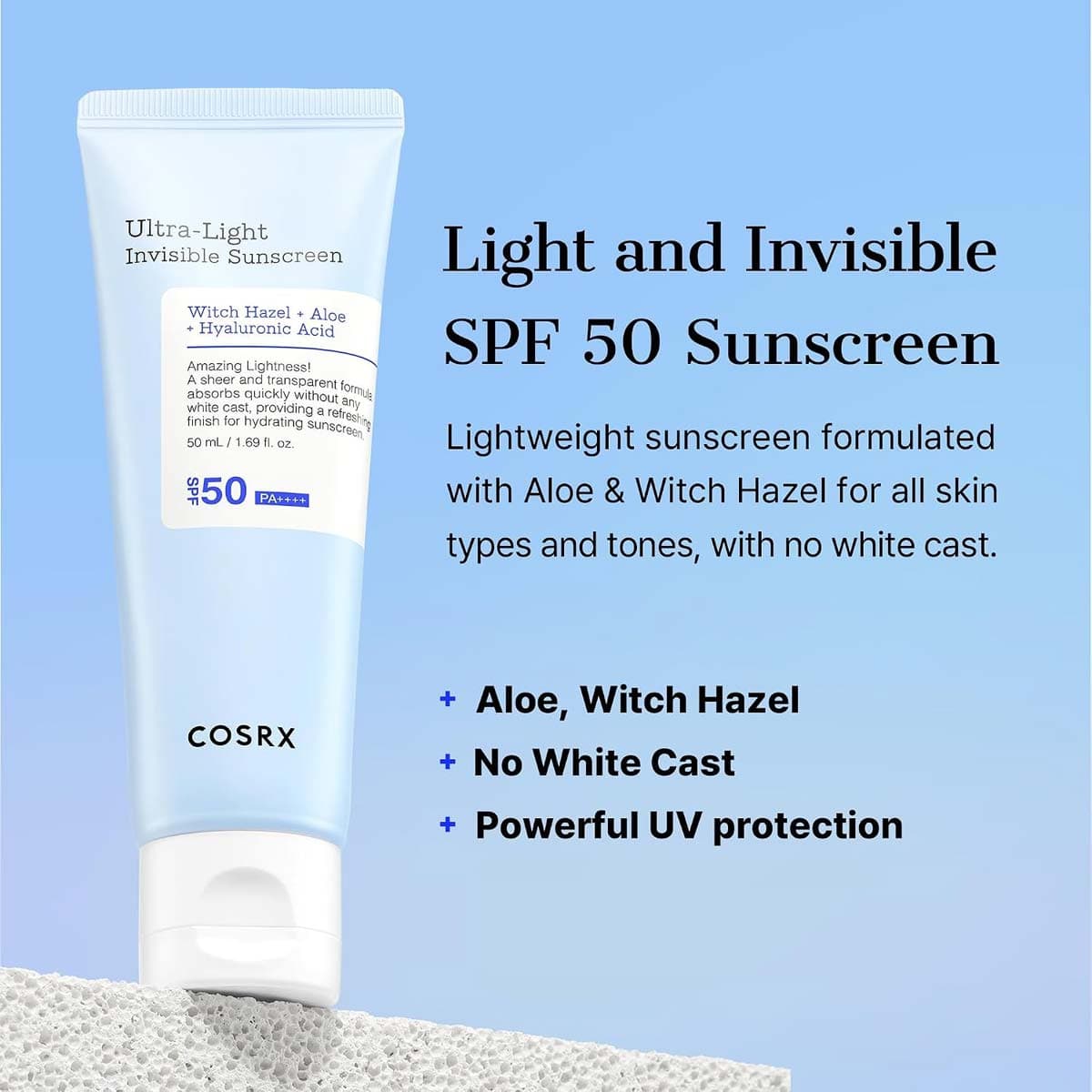 Cosrx Ultra-Light Invisible Sunscreen