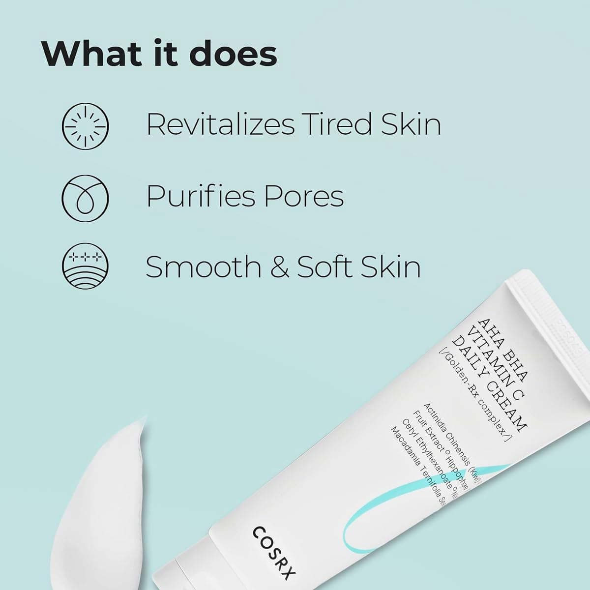 Cosrx Refresh AHA BHA Vitamin C Daily Cream