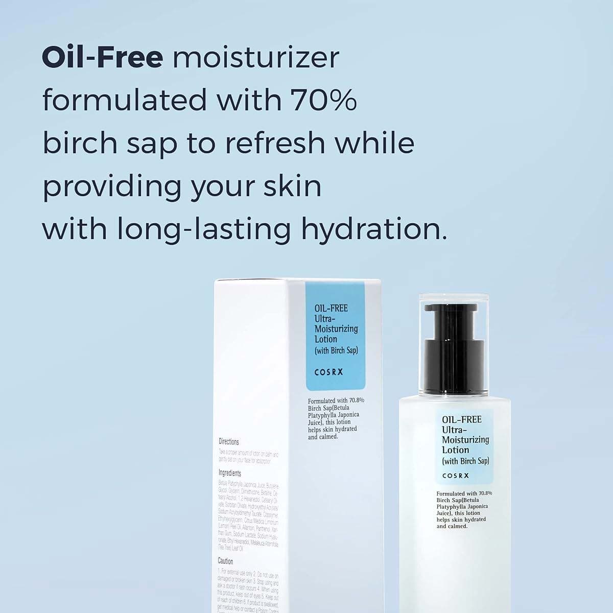 Cosrx Oil Free Ultra Moisturizing Lotion