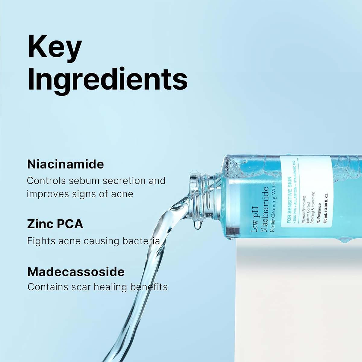 Cosrx Low Ph Niacinamide Micellar Cleansing Water