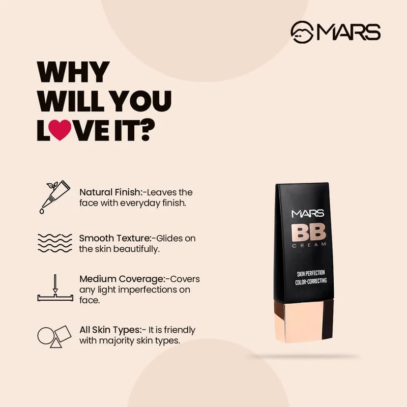 Mars Lightweight BB Cream Foundation