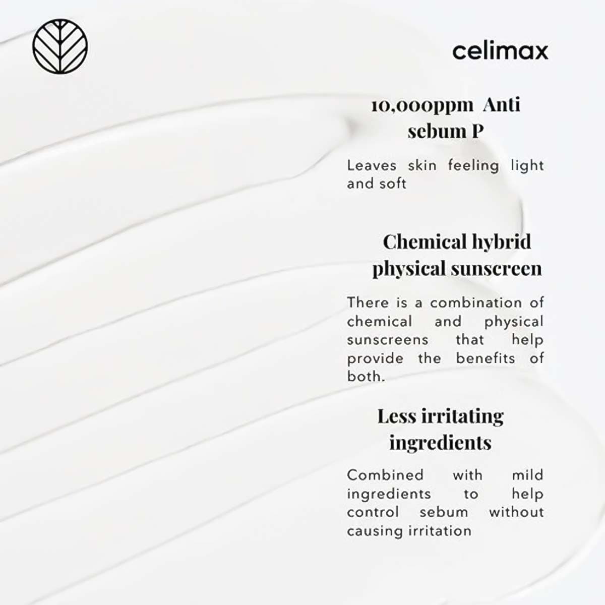 Celimax Oil Control Light Sunscreen SPF 50+ PA++++