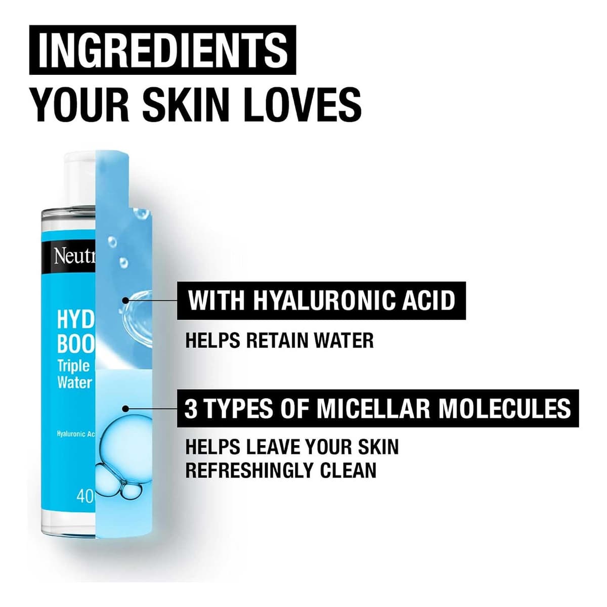 Neutrogena® Hydro Boost Triple Micellar Water
