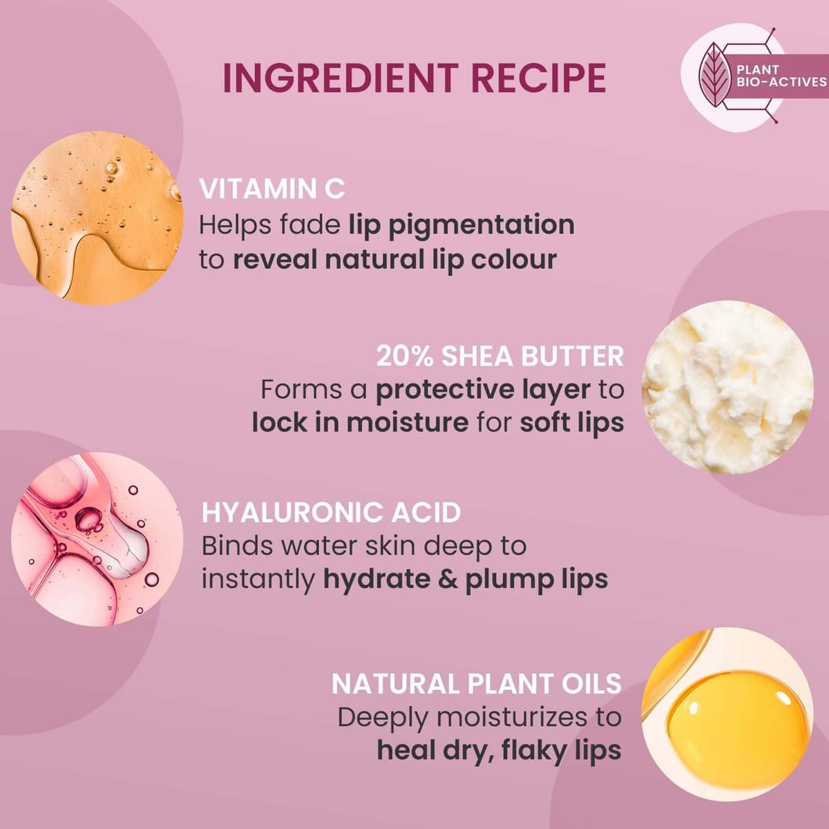 Dot & Key Lip Plumping Mask with Vitamin C + E Wild Barries & Pomegranate