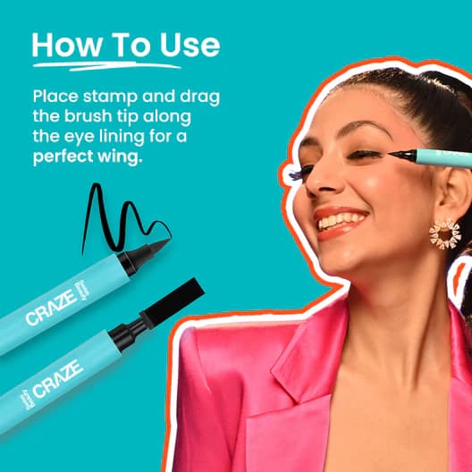 Swiss Beauty Craze Eyeliner & Stamp Duo