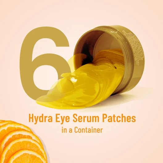 Swiss Beauty Hydra Eye Serum Patch with Vitamin C - 60pcs