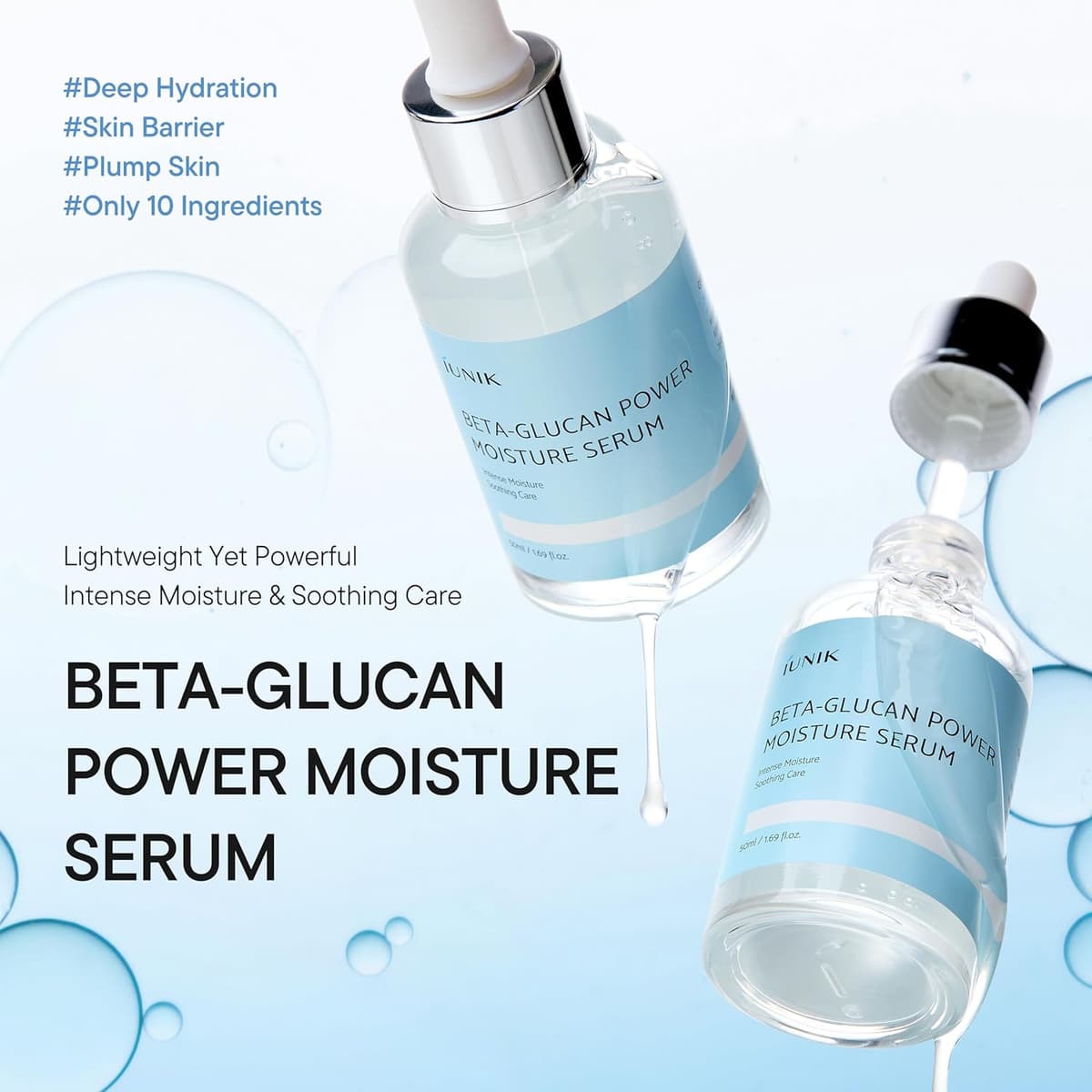 iUNIK Beta Glucan Power Moisture Serum