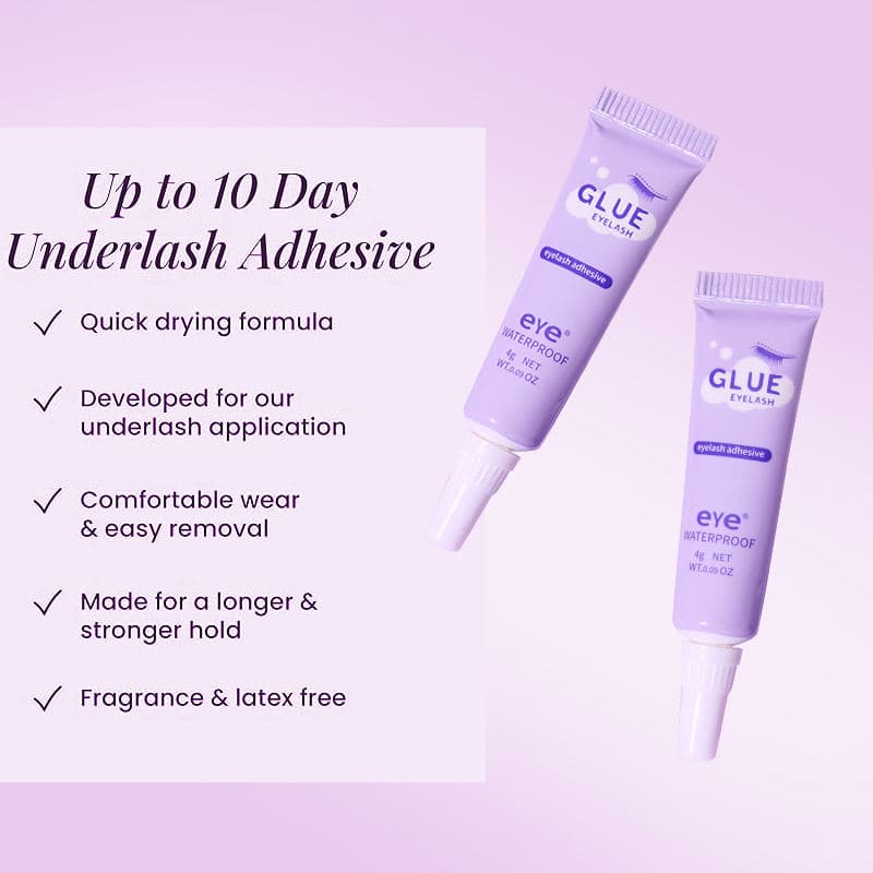 LMLTOP 2pcs False Eyelash Glue