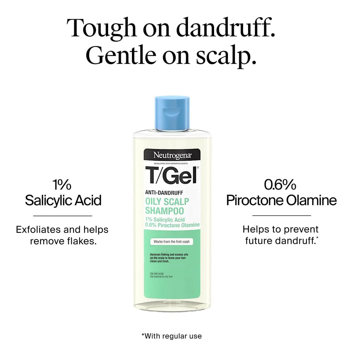 Neutrogena T/Gel Anti-Dandruff Oily Scalp Shampoo
