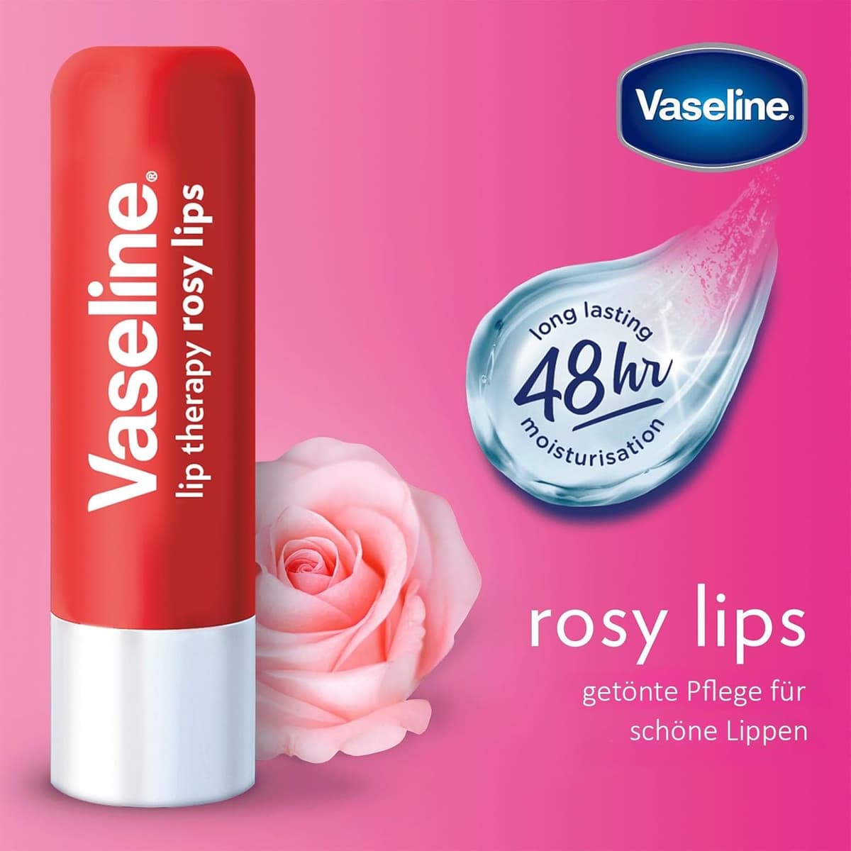 Vaseline Lip Therapy Rosy Lips (Stick)