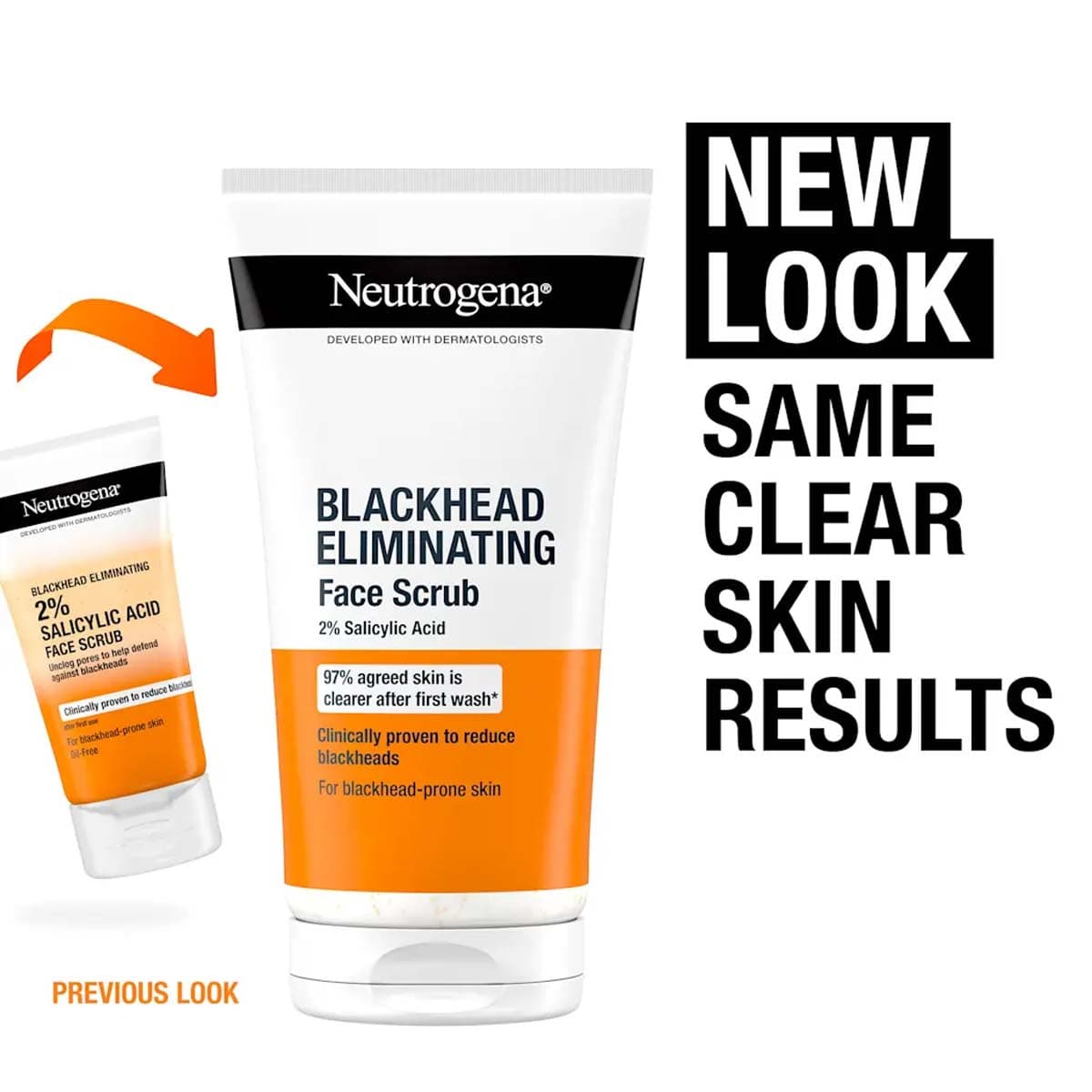 NEUTROGENA® Blackhead Eliminating 2% Salicylic Acid Face Scrub
