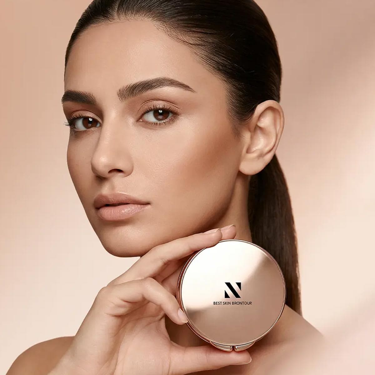 NIOR Your Best Skin Pro Define Brontour Powder- Chocolate Brown