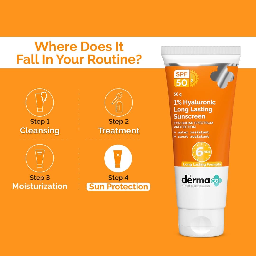 The Derma Co 1% Hyaluronic Long Lasting Sunscreen