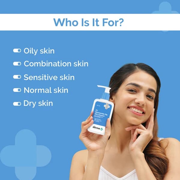 The Derma Co 2% Niacinamide Oily-Skin Cleanser