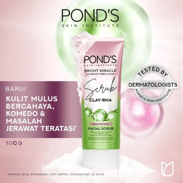 Ponds Ultimate Pore Clear Facial Scrub