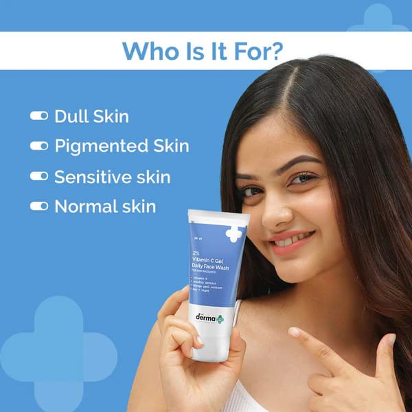 The Derma Co 2% Vitamin C Gel Daily Face Wash